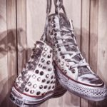 CONVERSE HI WHITE BORCHIE + GLITTER 1