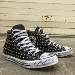CONVERSE HI WHITE BORCHIE + GLITTER