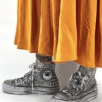 Converse Platform High Black Animal Zebra