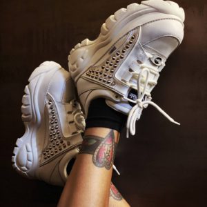 Buffalo Low White Borchie
