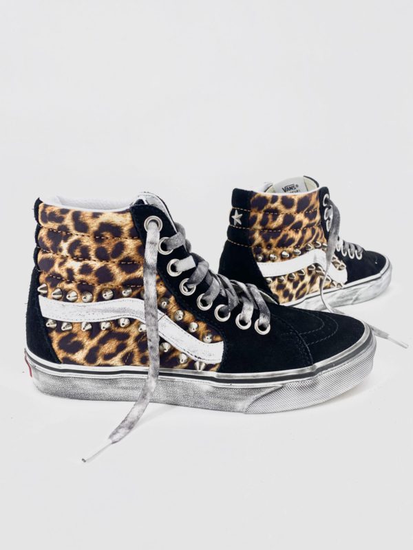 Vans SK8 HI classic leopard