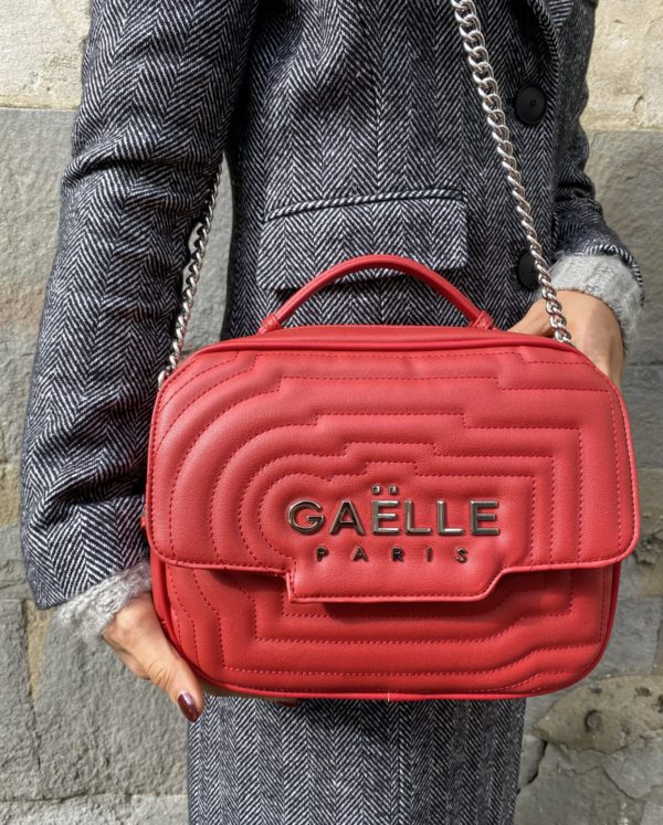 GAELLE TRACOLLA CON CATENA rossa