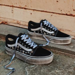 Vans Old Skool Platform Studs And Stars