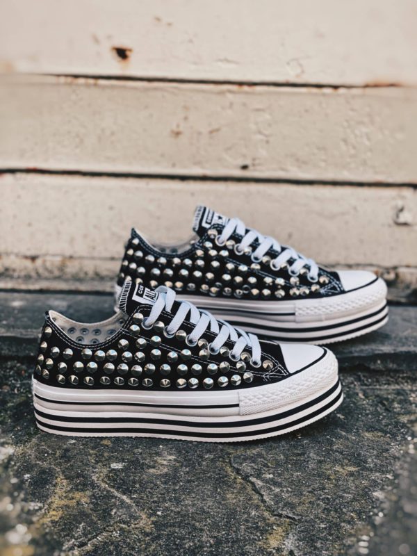Converse Platform Low Layer Black Borchie (Full)