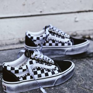 VANS OLD SKOOL PLATFORM Checks (Borchie)