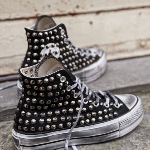 Converse Platform HIGH Borchie Black (FULL)