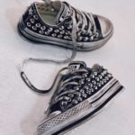 CONVERSE High PLATFORM WHITE FULL tachuelas(Kids)
