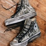 CONVERSE PLATFORM LOW PINK FULL studs
