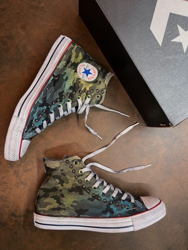 CONVERSE ALL STARS CLASSIC LTD Camo Graffiti studs