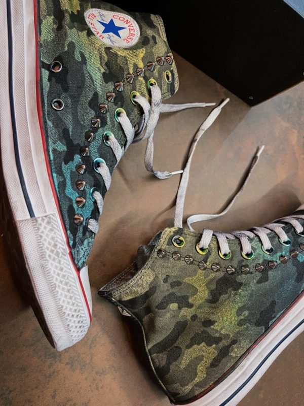 CONVERSE ALL STARS CLASSIC LTD Camo Graffiti studs