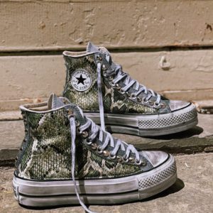 Converse Ltd High Platform Grey Cob 002
