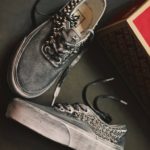 Vans Sk8-Hi Platform Checks Ltd (Borchie Collar)