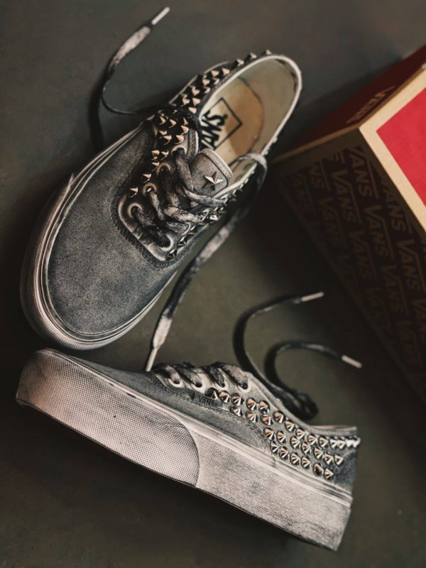 Vans shop authentic plata