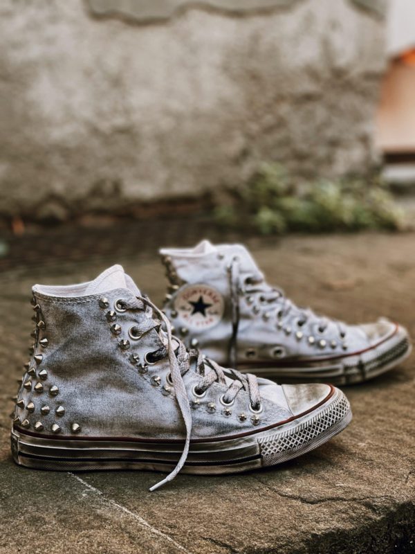 CONVERSE CLASSIC High white spikes (used)
