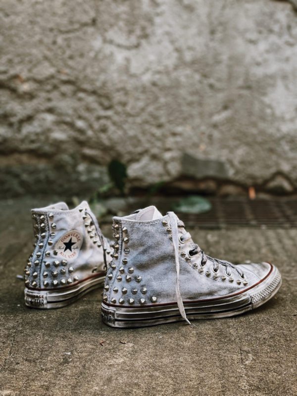 CONVERSE CLASSIC High white spikes (used)