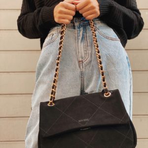 MIA BAG bandolera mediana negro