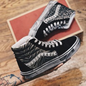 VANS SK8-HI LTD classic SAFARI (borchie)