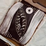 Converse Ltd High Platform White Zebra