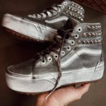 Vans Sk8-Hi Tapered Grey Borchie