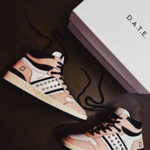 D.A.T.E. Sport White Black Pink (Borchie)