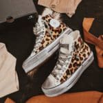 Converse High Platform LTD GREY Rhinestones