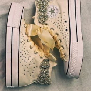 Converse High Platform wedding PARIS