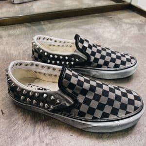 Vans Slip On Classic Ltd Checks (Borchie Spikes)