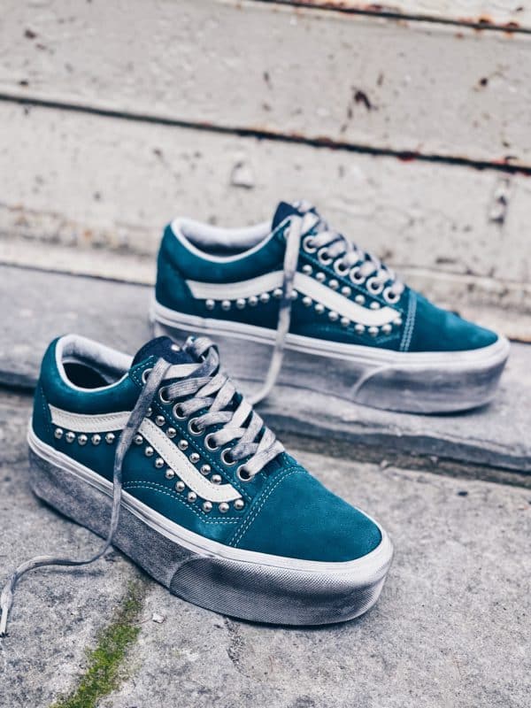 Vans Old Skool Super Platform Deep Teal Borchie