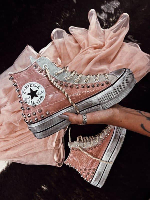 CONVERSE High Tokyo. Sneakers custom. Personalizza il tuo outfit con