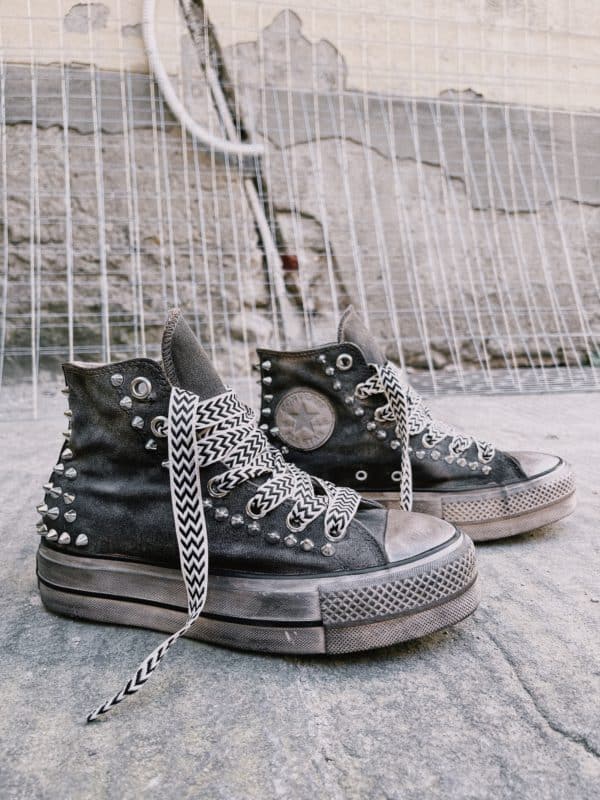 Converse High Platform SKATE GREY