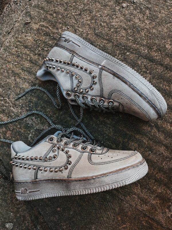 AIR FORCE Low LTD White Borchie Rope Laces